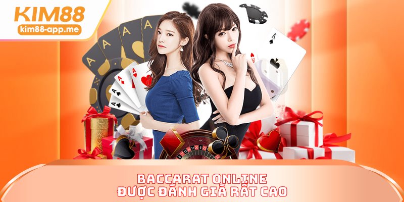 Baccarat online được đánh giá rất cao Baccarat online được đánh giá rất cao