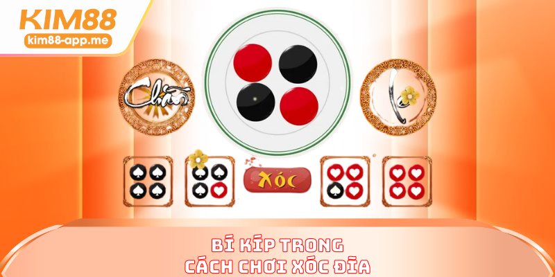 Bí kíp trong cách chơi xóc đĩa Bí kíp trong cách chơi xóc đĩa